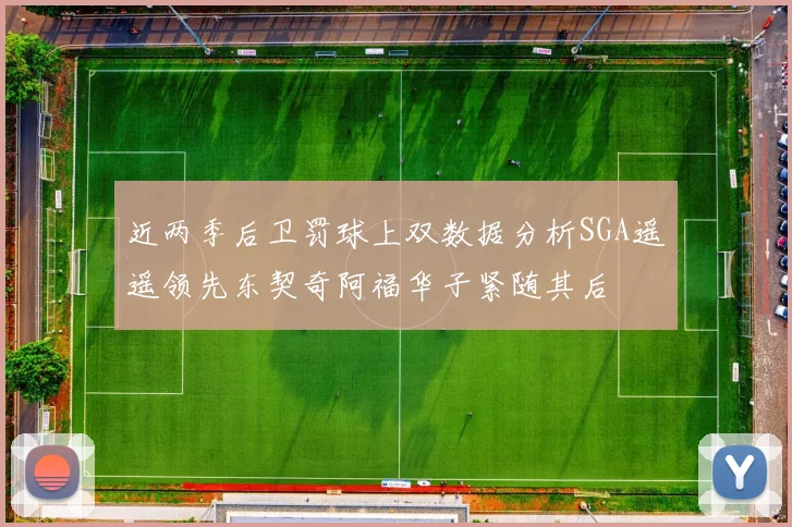 近两季后卫罚球上双数据分析SGA遥遥领先东契奇阿福华子紧随其后